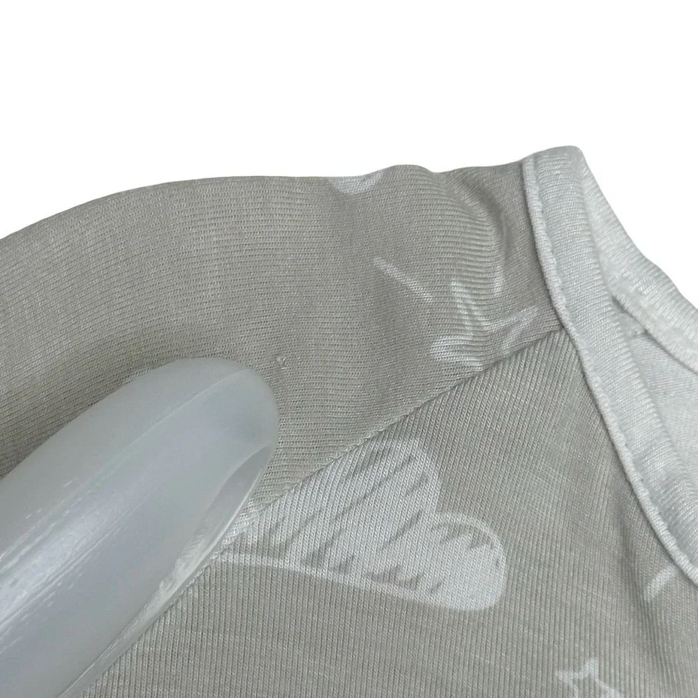 Little Sleepies OG HTF Grey‎ Clouds and Stars Zippy